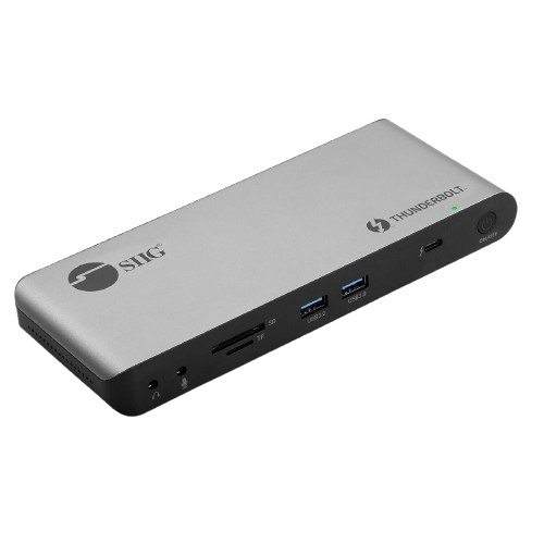 SIIG JU-DK0U11-S1 Quad Display Thunderbolt 4 Docking Station