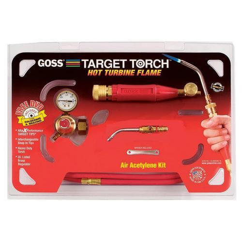 Goss KX-5B Soldering Brazing Torch Kit for "B" with GA-5 Target Tip