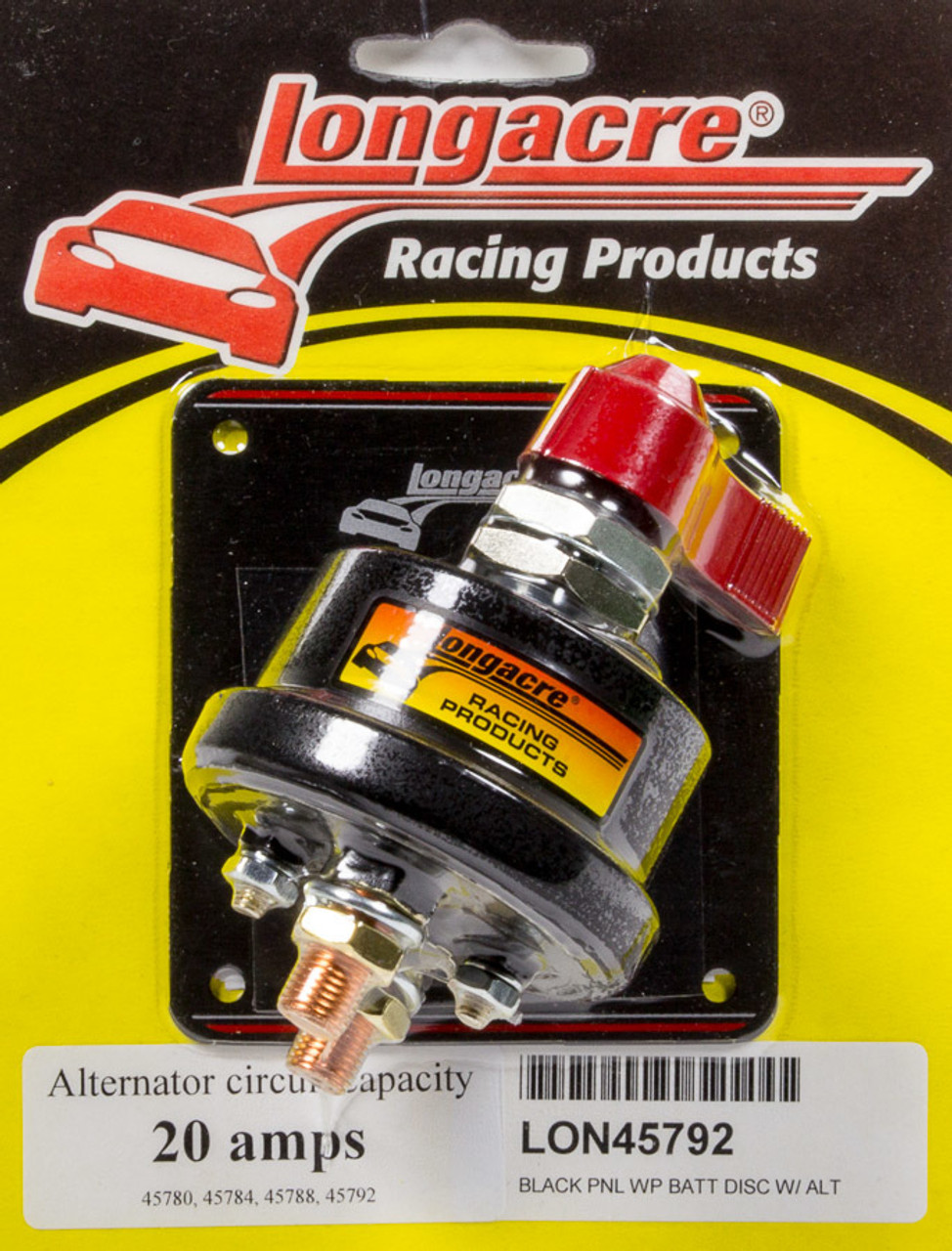 Longacre Battery Disc. Switch HD 4 Post Weatherproof 52-45792