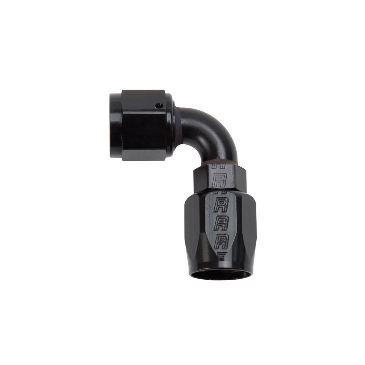 #8 90 Deg Hose End Black 610175