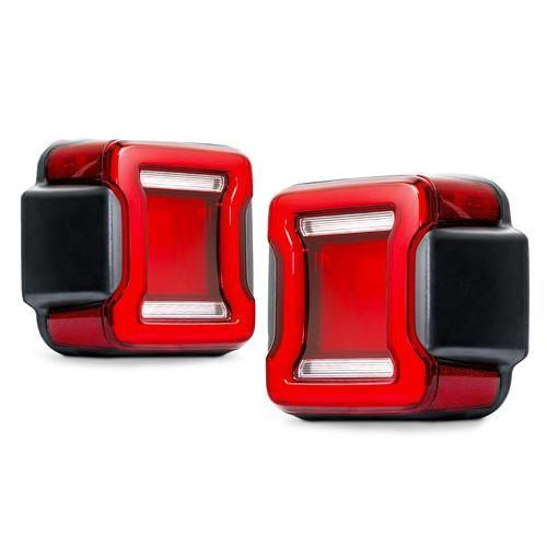 Xprite TL-JL-CLR-G1 X-Pro Infinity Series LED Taillights, Red Lens