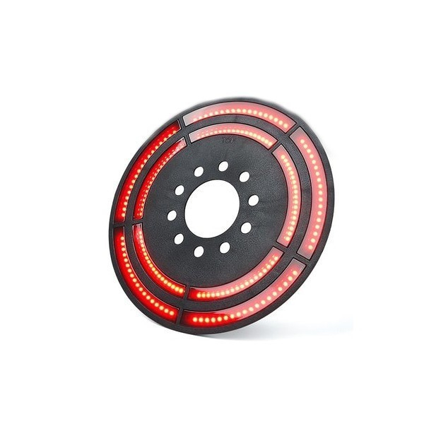 Xprite TL-UNI-WHEEL-G1 X-Pro Cyclone Series Tire LED Brake Light 14"