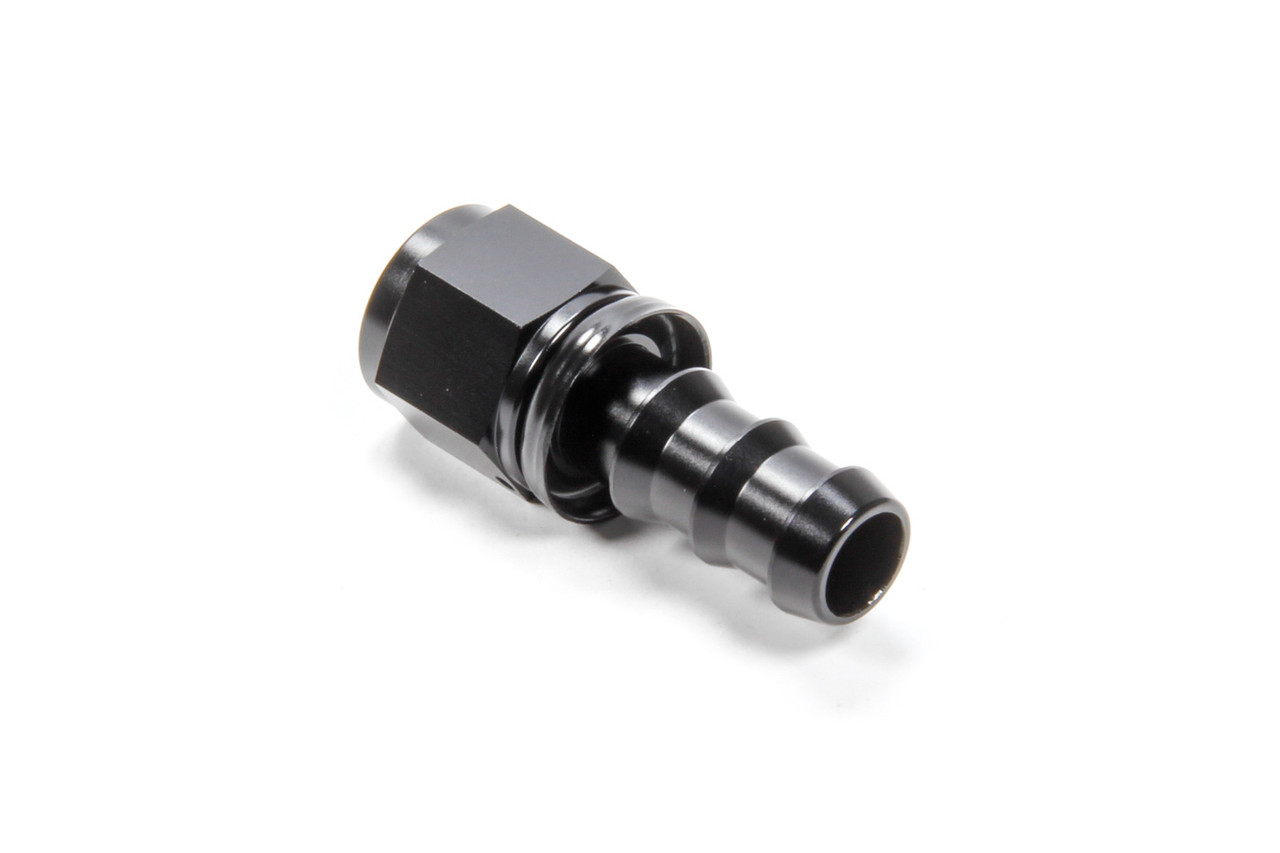 #10 Straight Hose End Push Lock HF-10010BLK