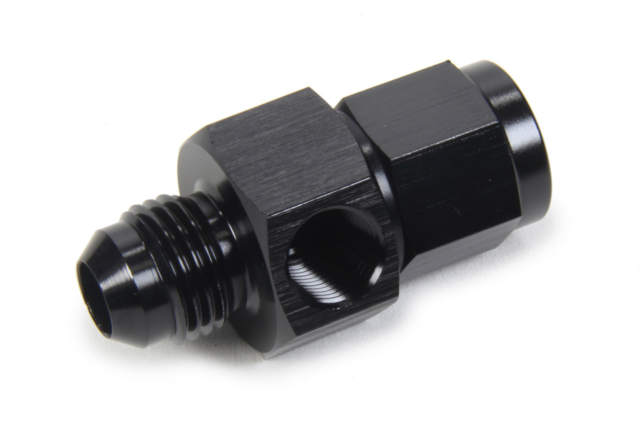 Gauge Adapter #6 Male x #6 Female x 1/8 HF-33601BLK