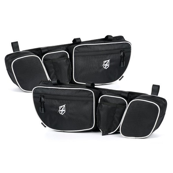 Xprite UTV-CB-G1-W Front Side Door Storage Bags for Can-Am Maverick