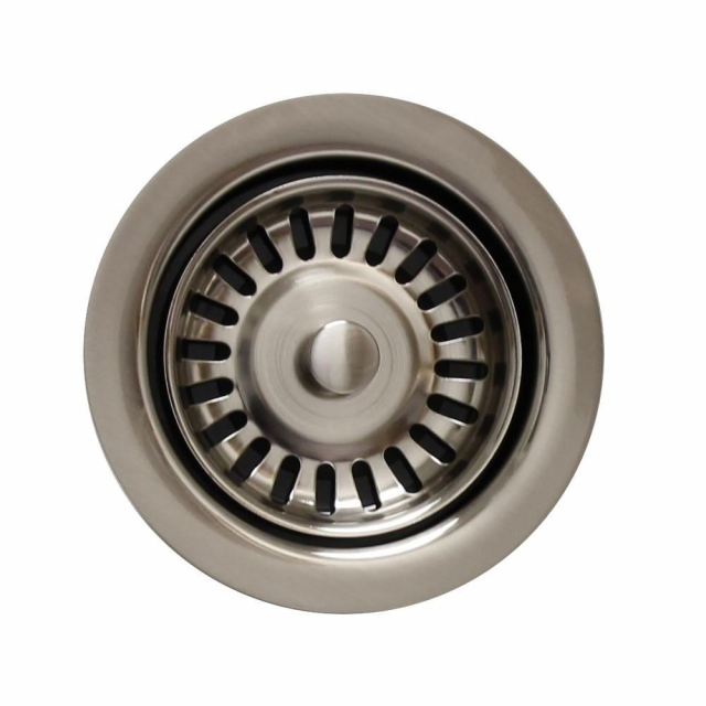 Whitehaus WH200-BN Waste Disposer Trim 3-1/2", Brushed Nickel