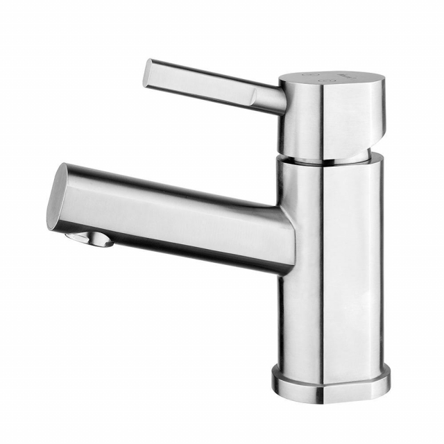 Whitehaus WHS0311-SB-BSS Faucet Single Lever Lavatory