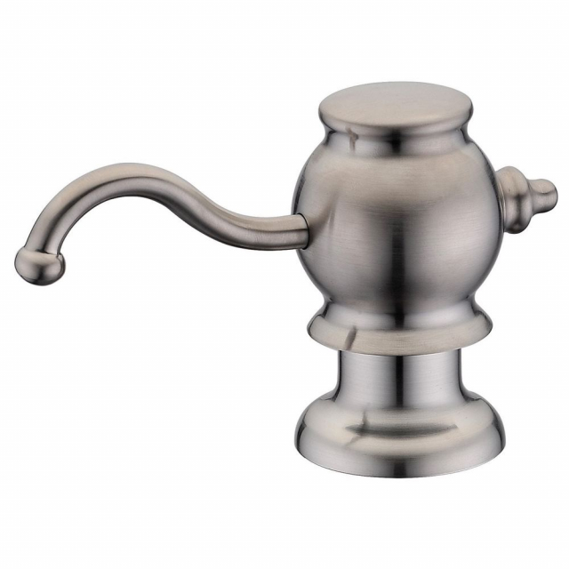 Whitehaus WHSD030-BN Soap-Lotion Dispenser 3-3/4", Brushed Nickel