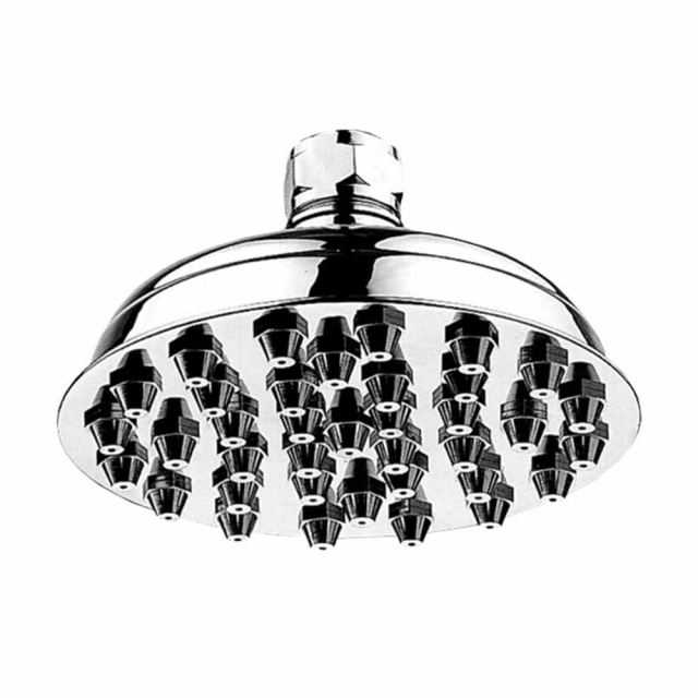 Whitehaus WHSM01-6-C Showerhaus Rainfall Showerhead, Chrome