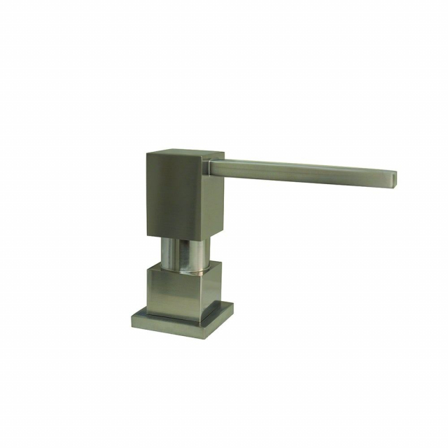 Whitehaus WHSQ-SD003-BN Q-Haus Soap-Lotion Dispenser, Brushed Nickel