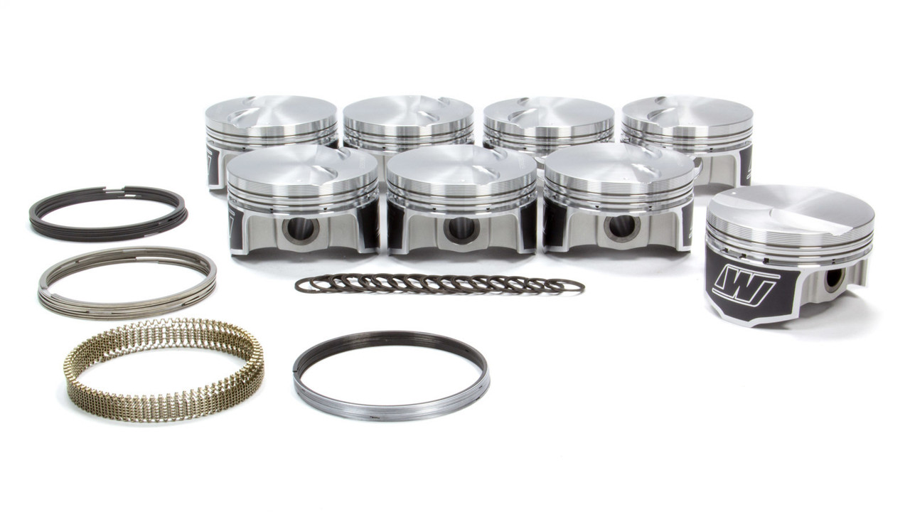 Wiseco GM LS-Series 4.010 Bore -3.2cc Flat Top Piston & Ring Kit K398X1