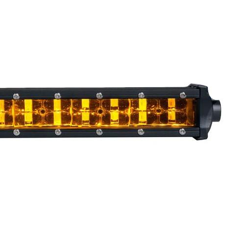 Xprite WL-C8AMBER-120SS Sunrise Series LED Light Bar, 22" Double Row